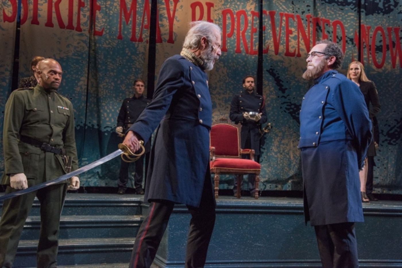 Photo Flash: First Look at Will Lyman in Commonwealth Shakespeare's KING LEAR, Opening Tonight  Image