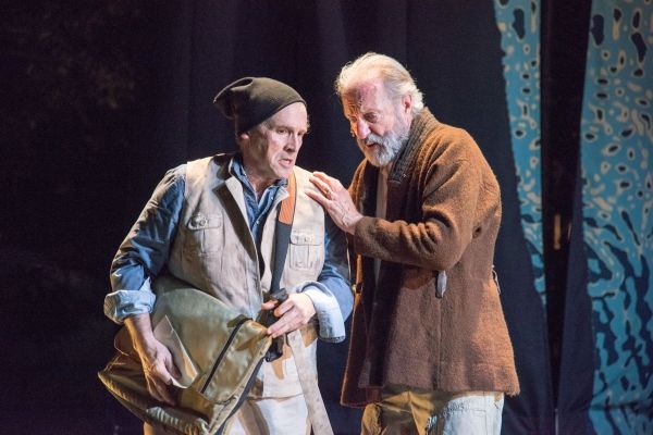 Earl of Kent (Jeremiah Kissel), King Lear (Will Lyman) Photo