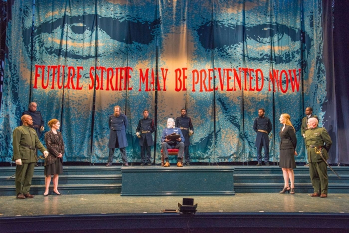 Photo Flash: First Look at Will Lyman in Commonwealth Shakespeare's KING LEAR, Opening Tonight  Image