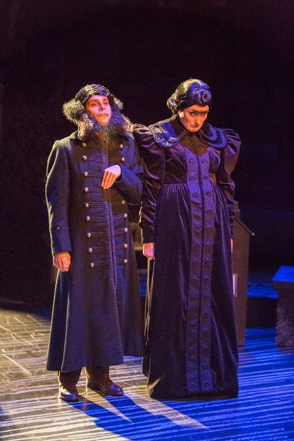 Blake Segal as Mr. Barrymore and Liz Wisan as Mrs. Barrymore Photo