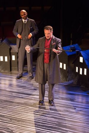 Usman Ally as Doctor Watson and Euan Morton as Sherlock Holmes @ BroadwayWorld Usman Ally as Doctor Watson and Euan Morton as Sherlock Holmes Photo