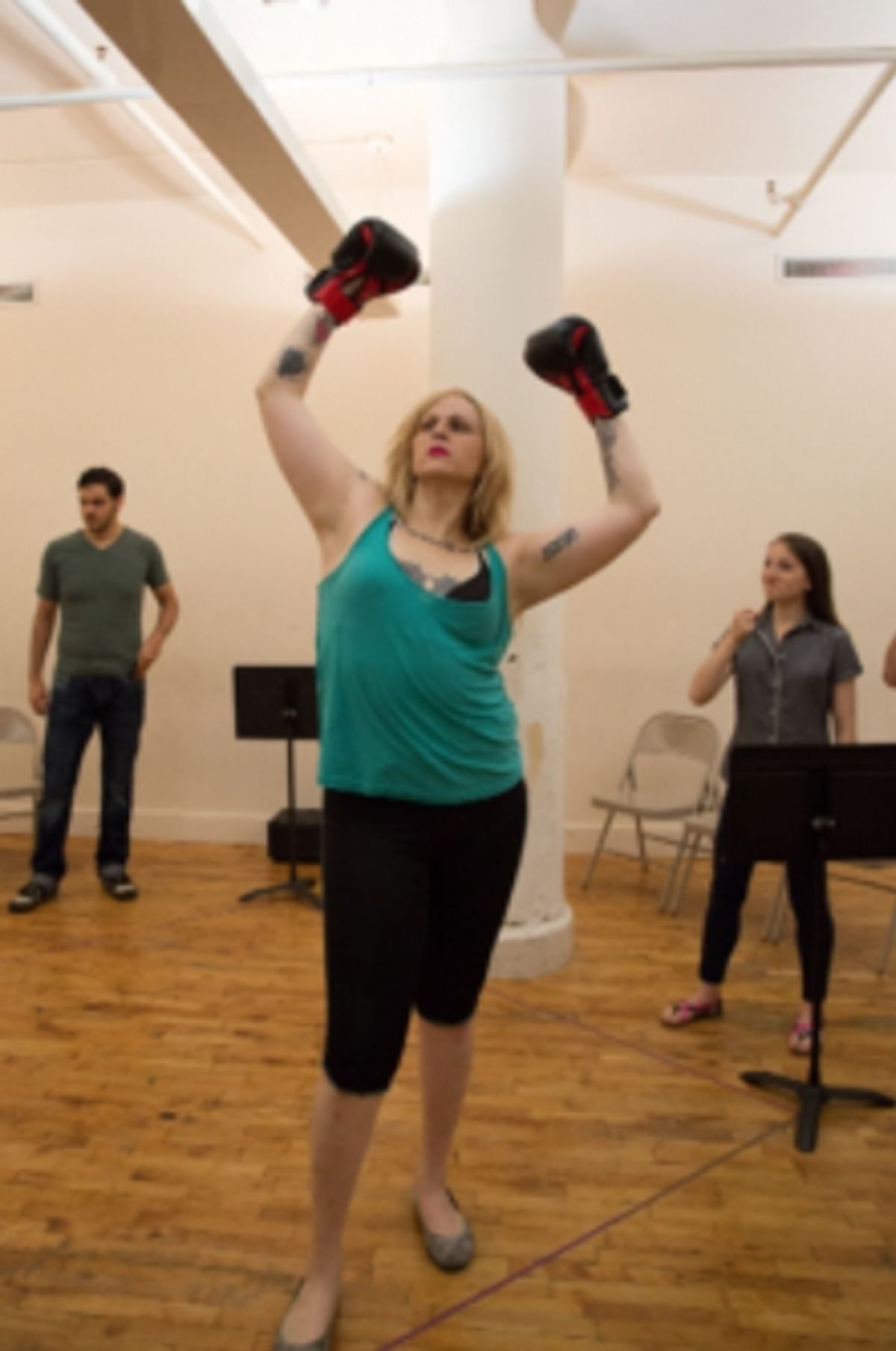 Shakina Nayfack, AJ Meijer, and Erika Gonzalez at 