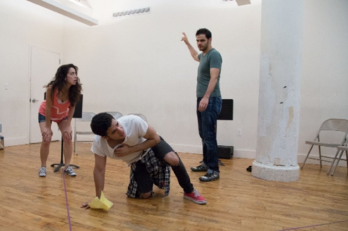 Alicia Taylor Tomasko, Performer, and AJ Meijer at 