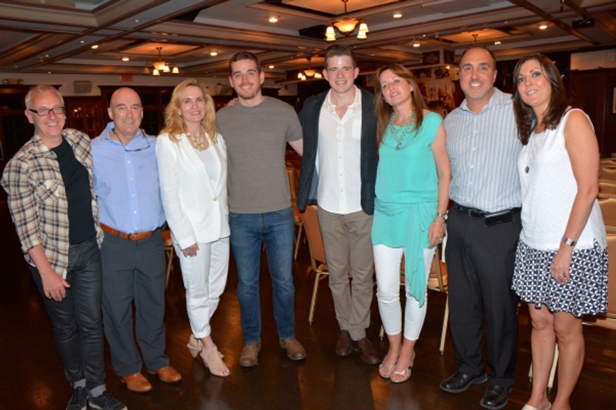 David Munro, James O&#39;Hanlon, Emmett O&#39;Hanlon, Susan O&#39;Halon and friends and family at 