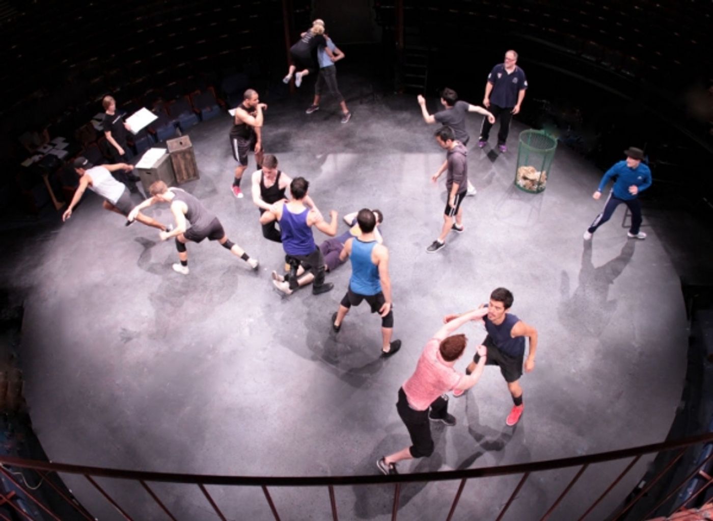 Photo Flash: Sneak Peek at Carolann M. Sanita, German Alexander and More in Rehearsals for WEST SIDE STORY at Music Circus  Image