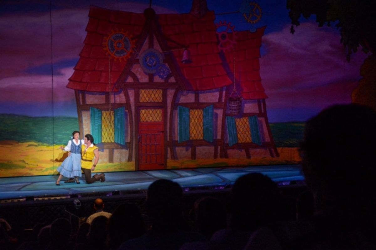 Kate Rockwell and Nathaniel Hackmann at 