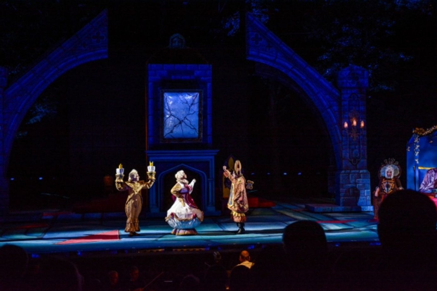 Photo Flash: First Look at Kate Rockwell, Nicholas Rodriguez  and More in The Muny's BEAUTY AND THE BEAST  Image