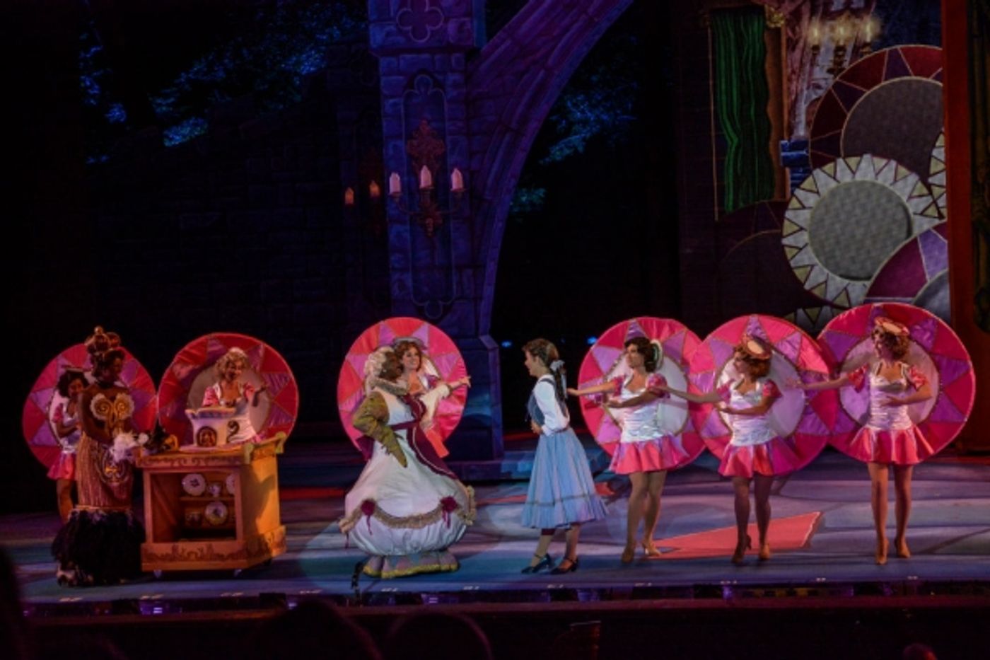 Photo Flash: First Look at Kate Rockwell, Nicholas Rodriguez  and More in The Muny's BEAUTY AND THE BEAST  Image