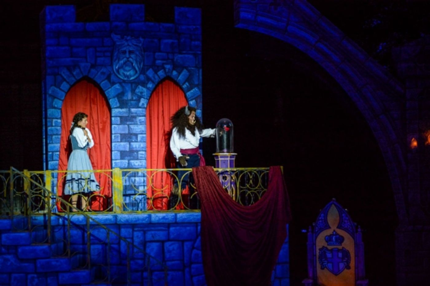 Photo Flash: First Look at Kate Rockwell, Nicholas Rodriguez  and More in The Muny's BEAUTY AND THE BEAST  Image