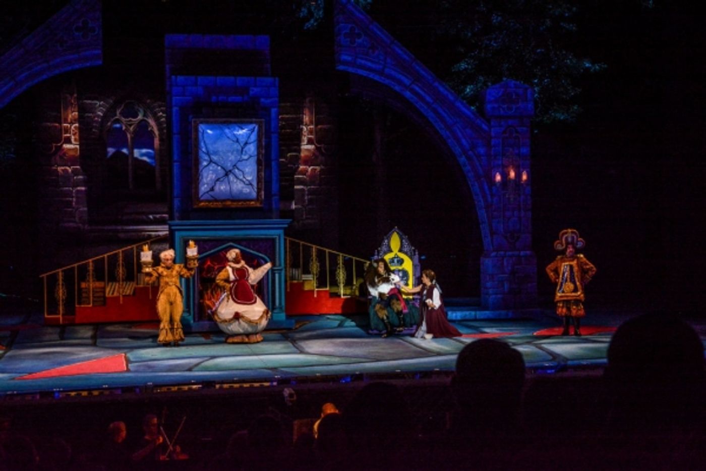 Photo Flash: First Look at Kate Rockwell, Nicholas Rodriguez  and More in The Muny's BEAUTY AND THE BEAST  Image