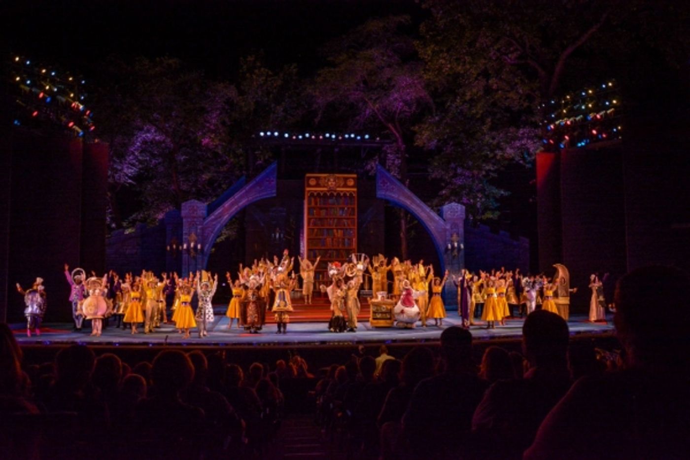 Photo Flash: First Look at Kate Rockwell, Nicholas Rodriguez  and More in The Muny's BEAUTY AND THE BEAST  Image