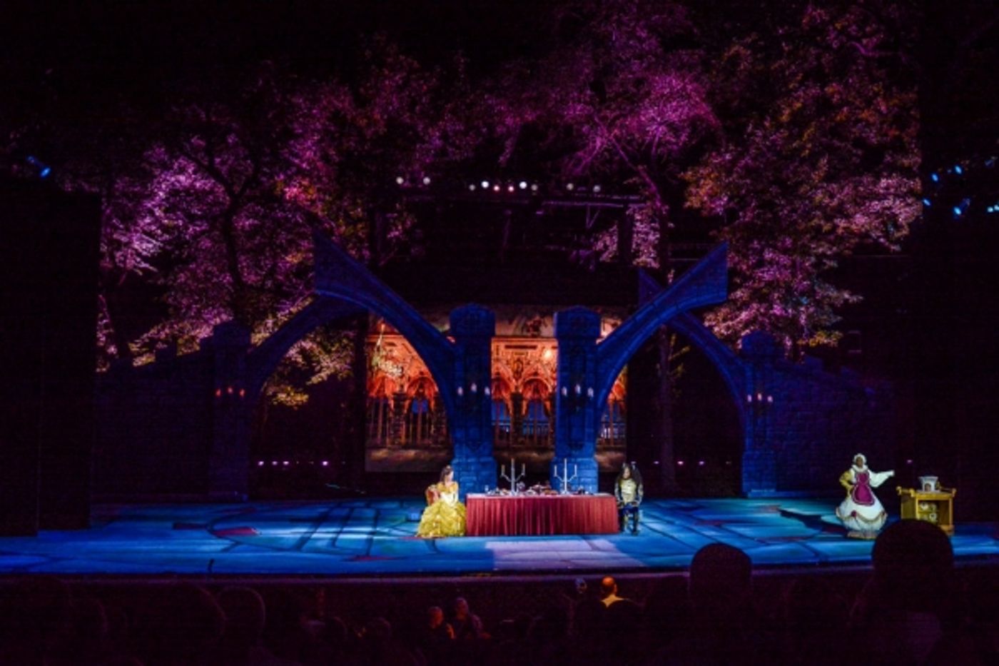 Photo Flash: First Look at Kate Rockwell, Nicholas Rodriguez  and More in The Muny's BEAUTY AND THE BEAST  Image