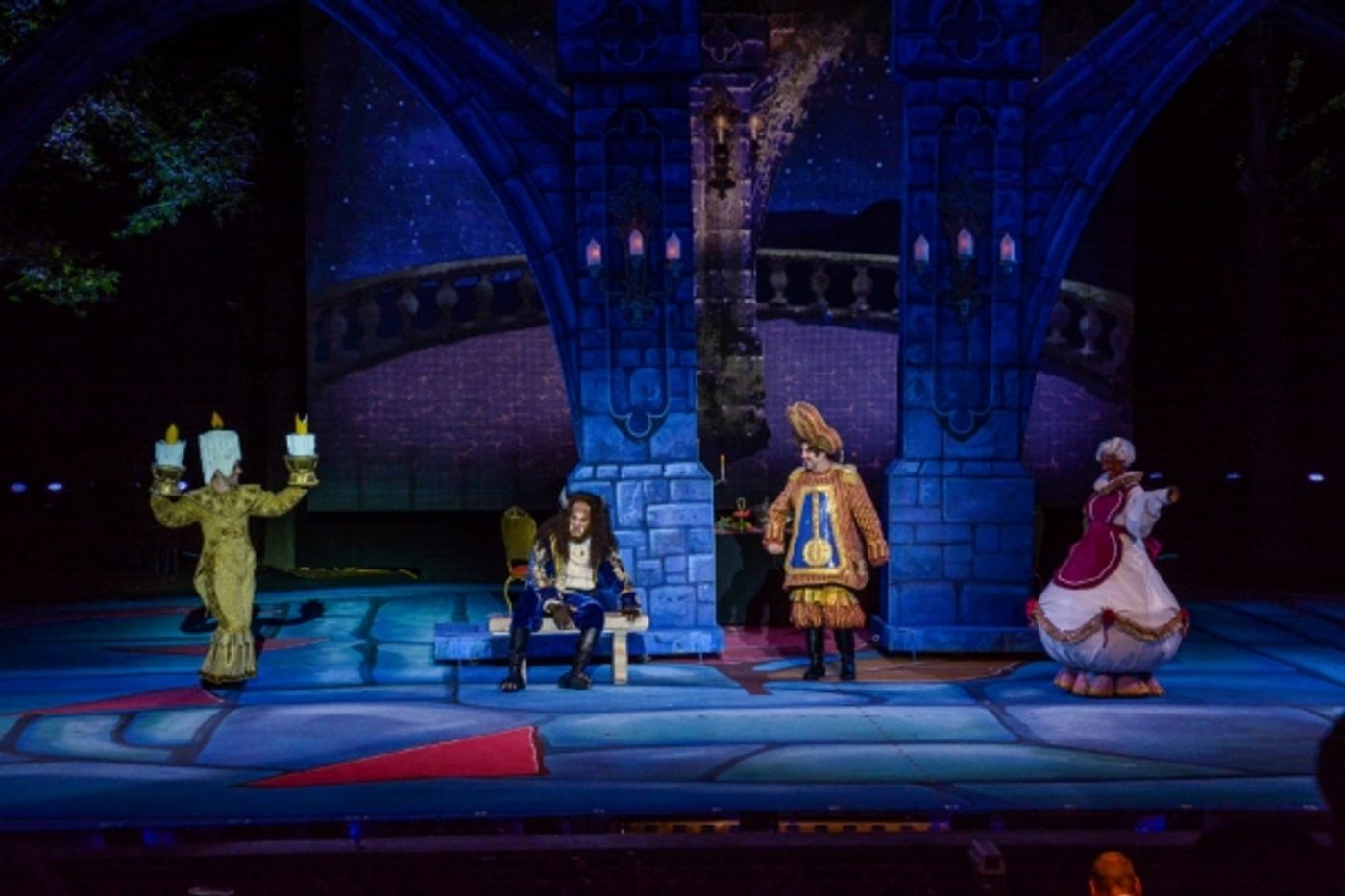 Photo Flash: First Look at Kate Rockwell, Nicholas Rodriguez  and More in The Muny's BEAUTY AND THE BEAST  Image