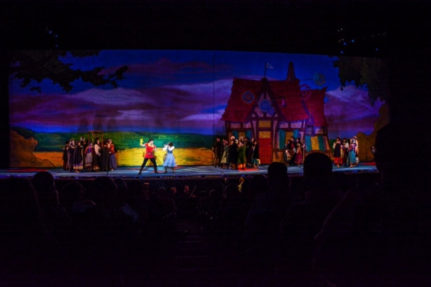 Photo Flash: First Look at Kate Rockwell, Nicholas Rodriguez  and More in The Muny's BEAUTY AND THE BEAST  Image