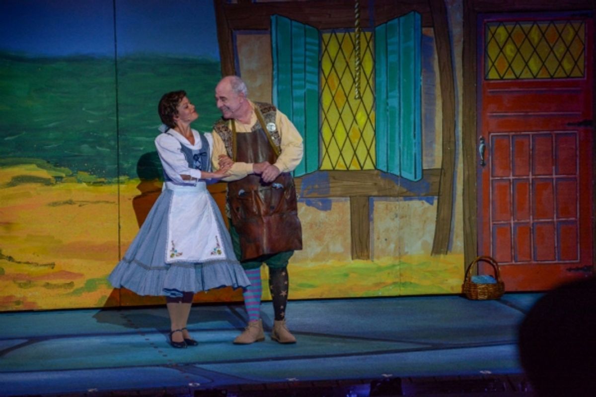 Kate Rockwell and Lenny Wolpe at 