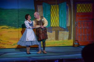 Kate Rockwell and Lenny Wolpe Photo