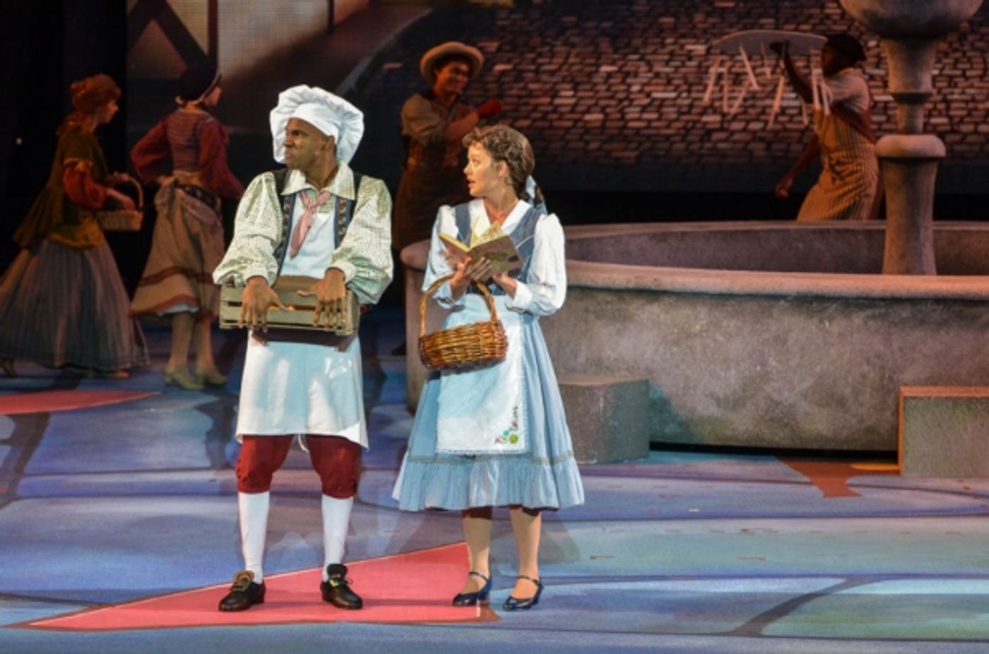 Photo Flash: First Look at Kate Rockwell, Nicholas Rodriguez  and More in The Muny's BEAUTY AND THE BEAST  Image