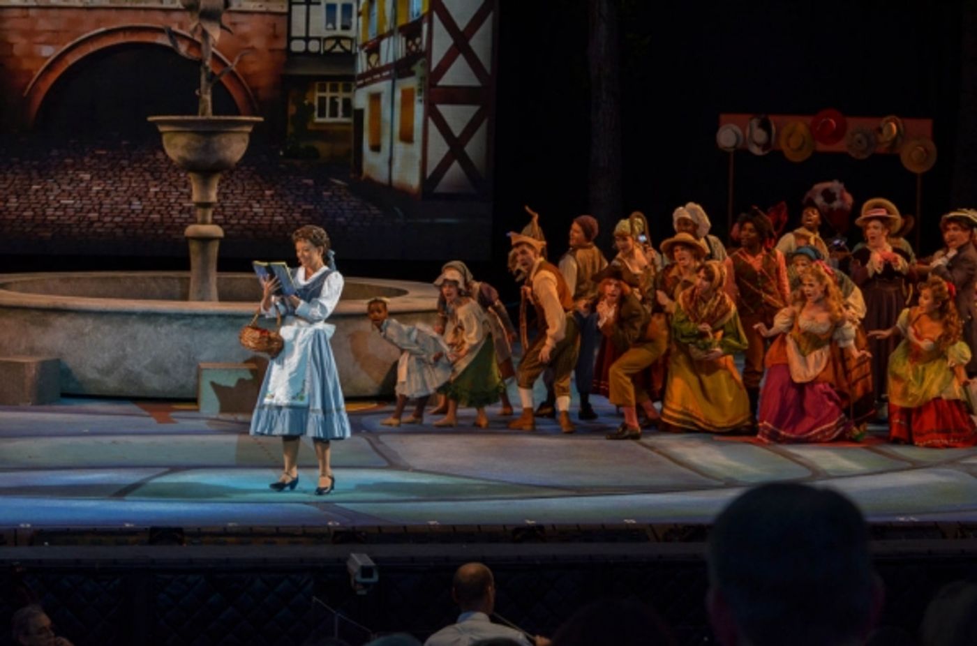 Photo Flash: First Look at Kate Rockwell, Nicholas Rodriguez  and More in The Muny's BEAUTY AND THE BEAST  Image