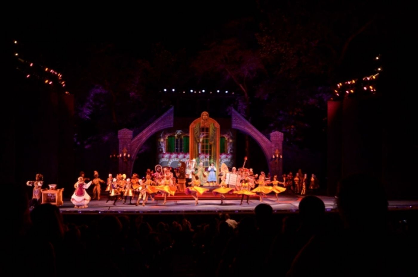 Photo Flash: First Look at Kate Rockwell, Nicholas Rodriguez  and More in The Muny's BEAUTY AND THE BEAST  Image
