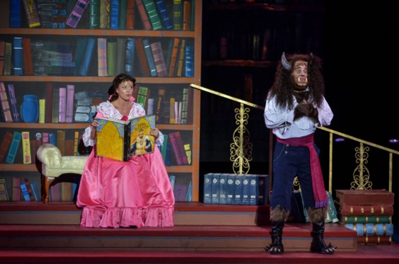 Photo Flash: First Look at Kate Rockwell, Nicholas Rodriguez  and More in The Muny's BEAUTY AND THE BEAST  Image