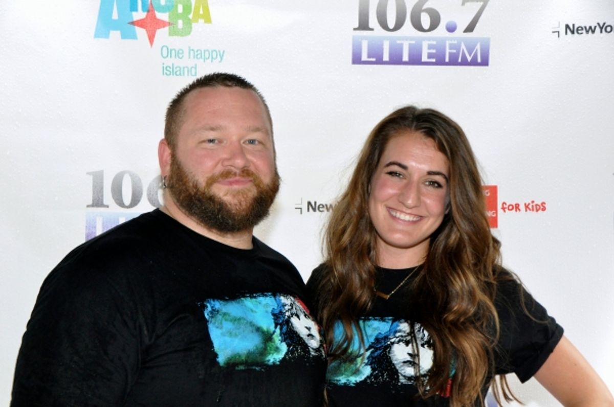 Aaron Walpole and Hannah Shankman at 