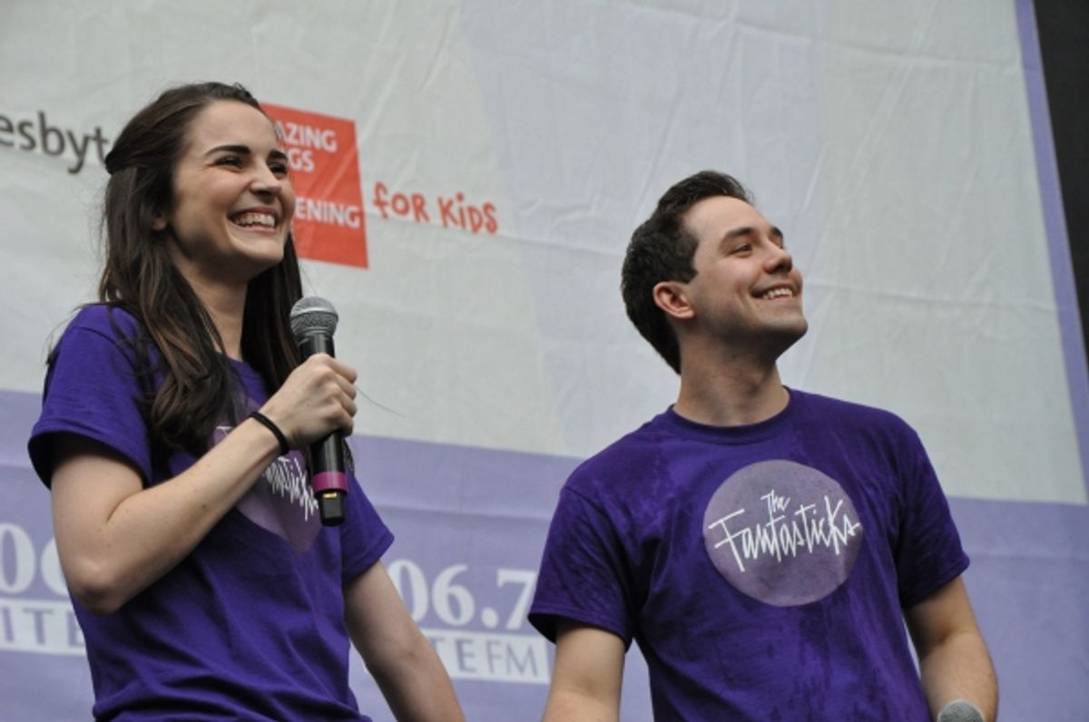 Samantha Bruce and Daniel Berryman at 