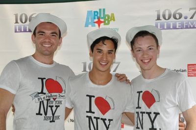 Max Clayton, Michael Rosen and Cory Lingner Photo