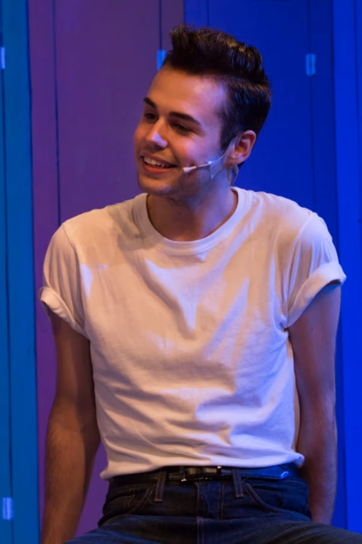 Jared Bradley at First Look at Columbus Children's Theatre's GREASE