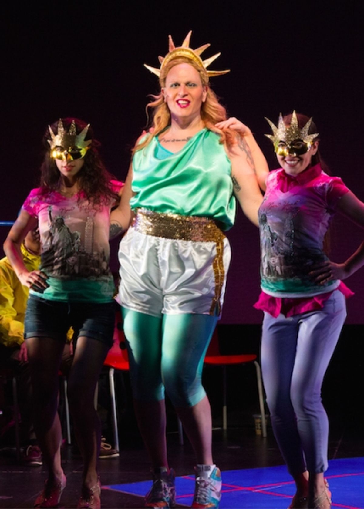 ! Alicia Taylor Tomasko, Shakina Nayfack, Erika Gonzalez! at 