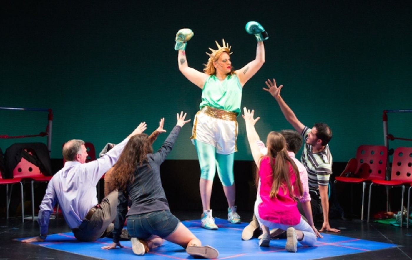 Photo Flash: First Look at MANUEL VERSUS THE STATUE OF LIBERTY at NYMF  Image