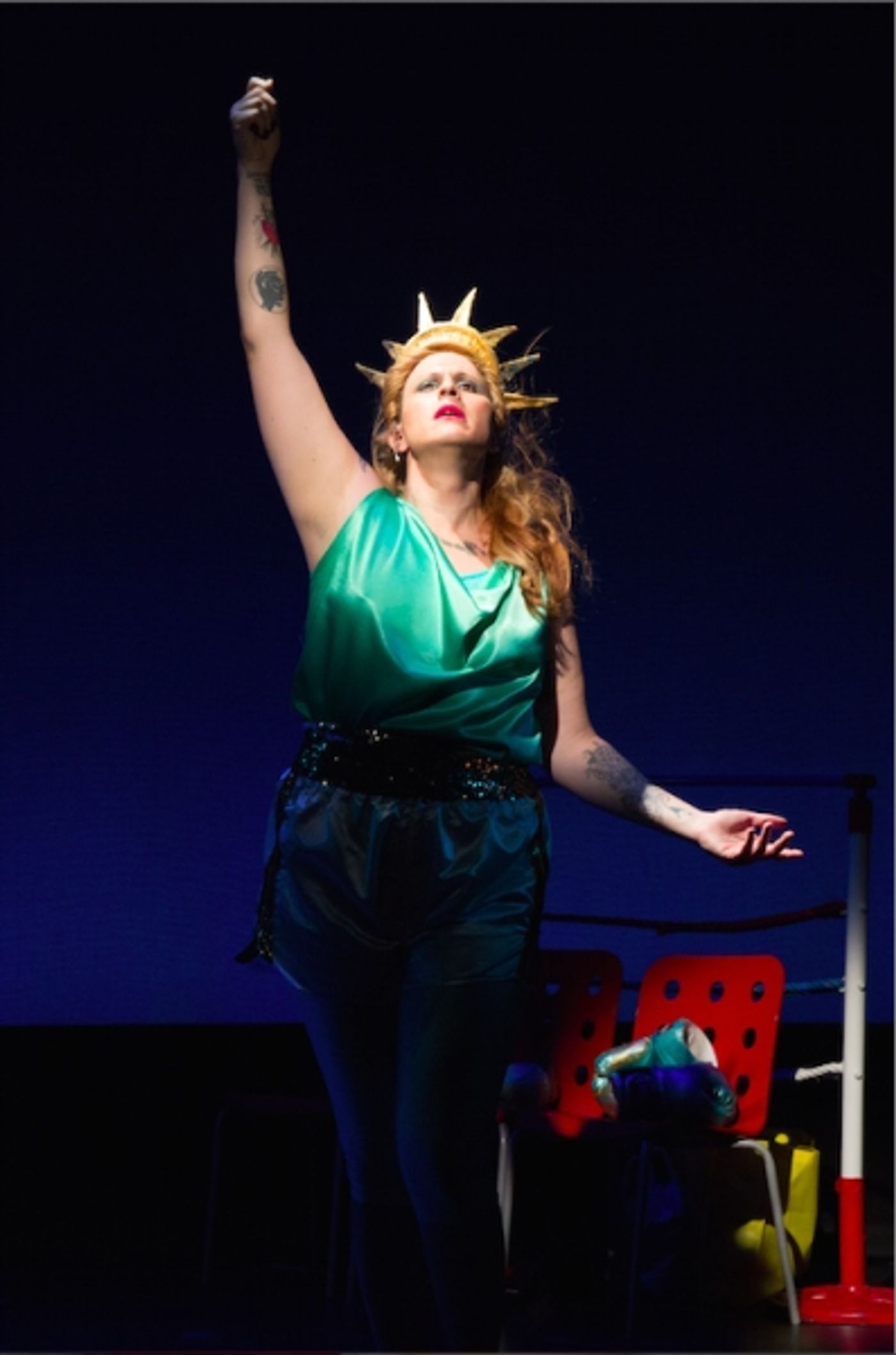 Photo Flash: First Look at MANUEL VERSUS THE STATUE OF LIBERTY at NYMF  Image