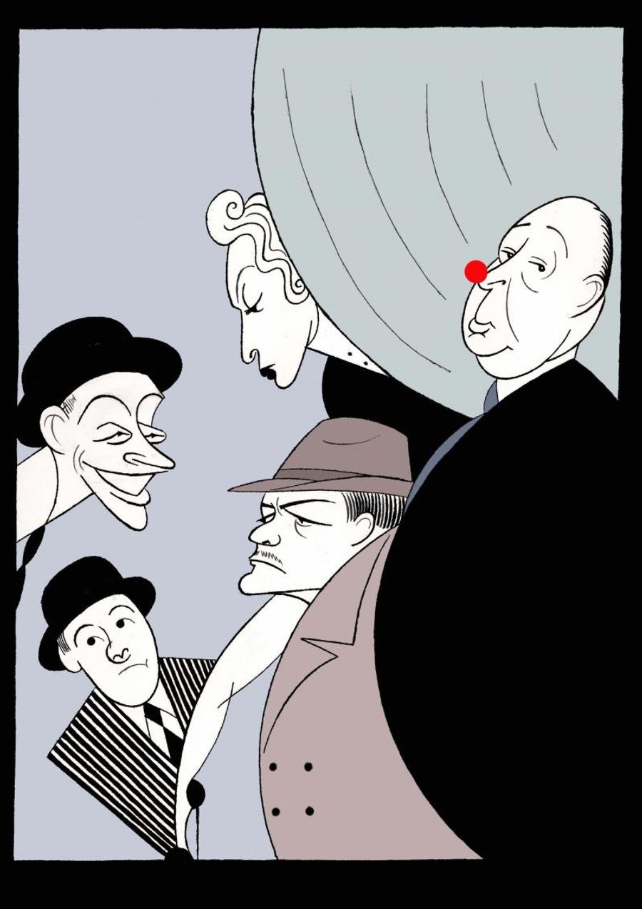 BWW Exclusive: Ken Fallin Draws the Stage- 39 STEPS Image