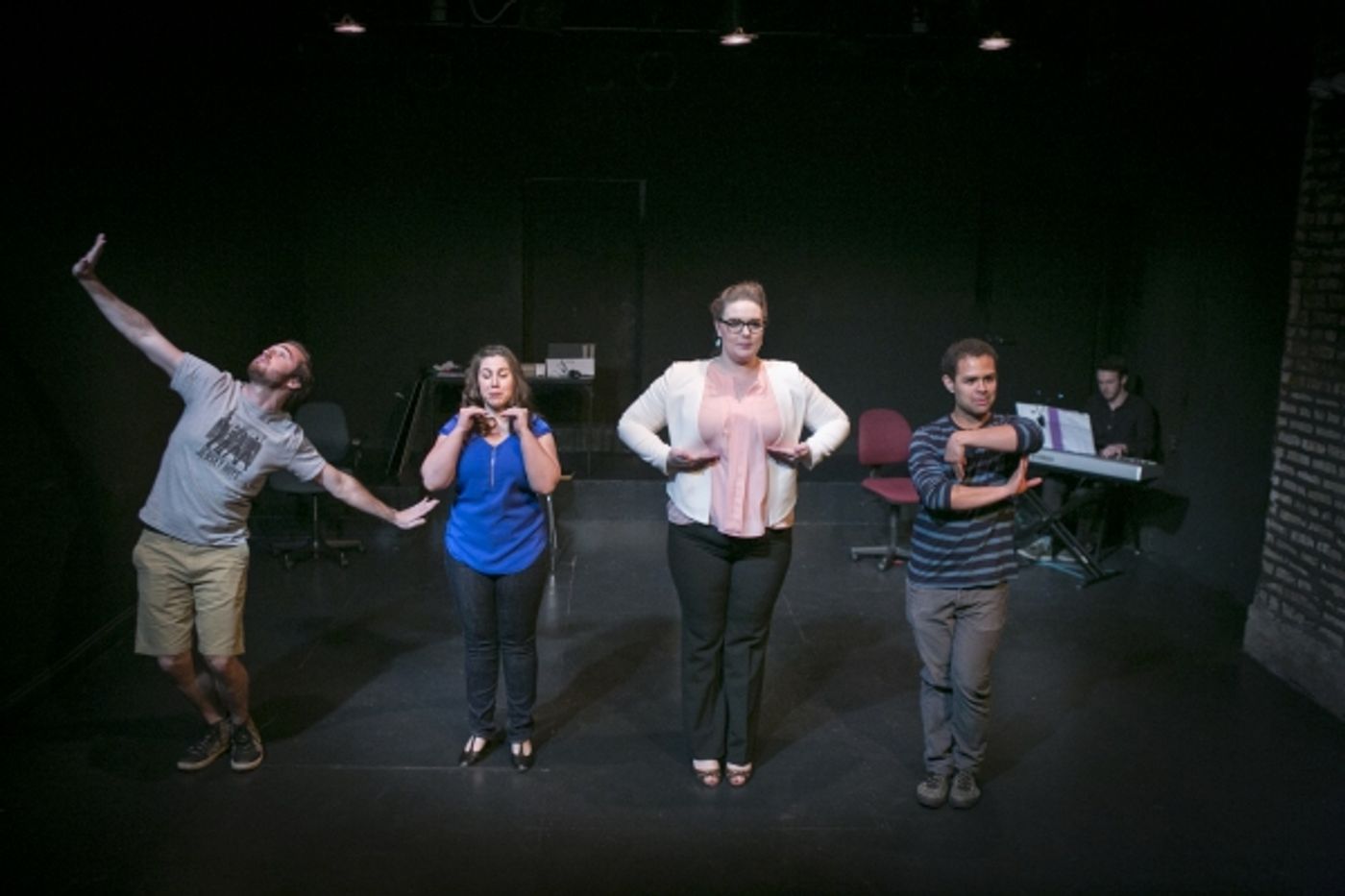 Photo Flash: First Look at Brown Paper Box Co.'s [TITLE OF SHOW]  Image