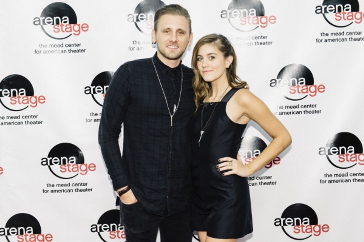 Laura Dreyfuss and James Adam Shelley at 