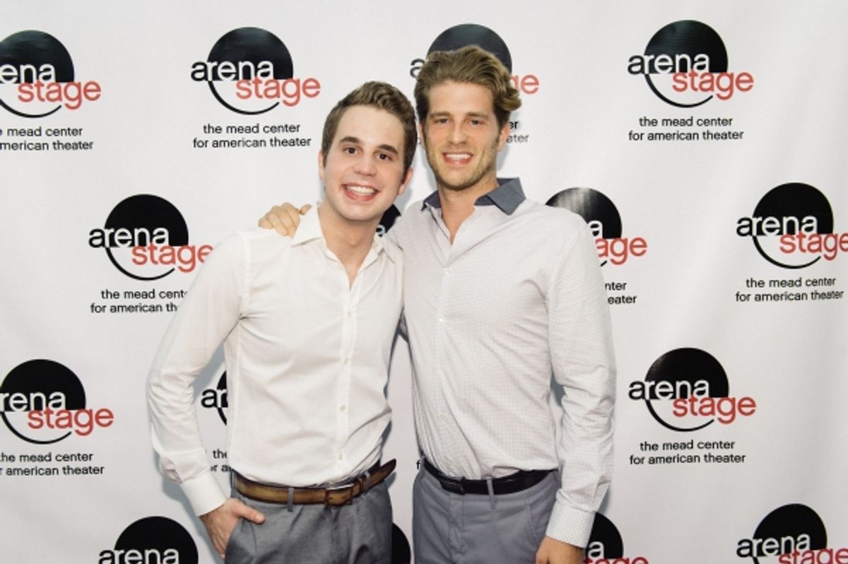 Ben Platt and Jonah Platt at 