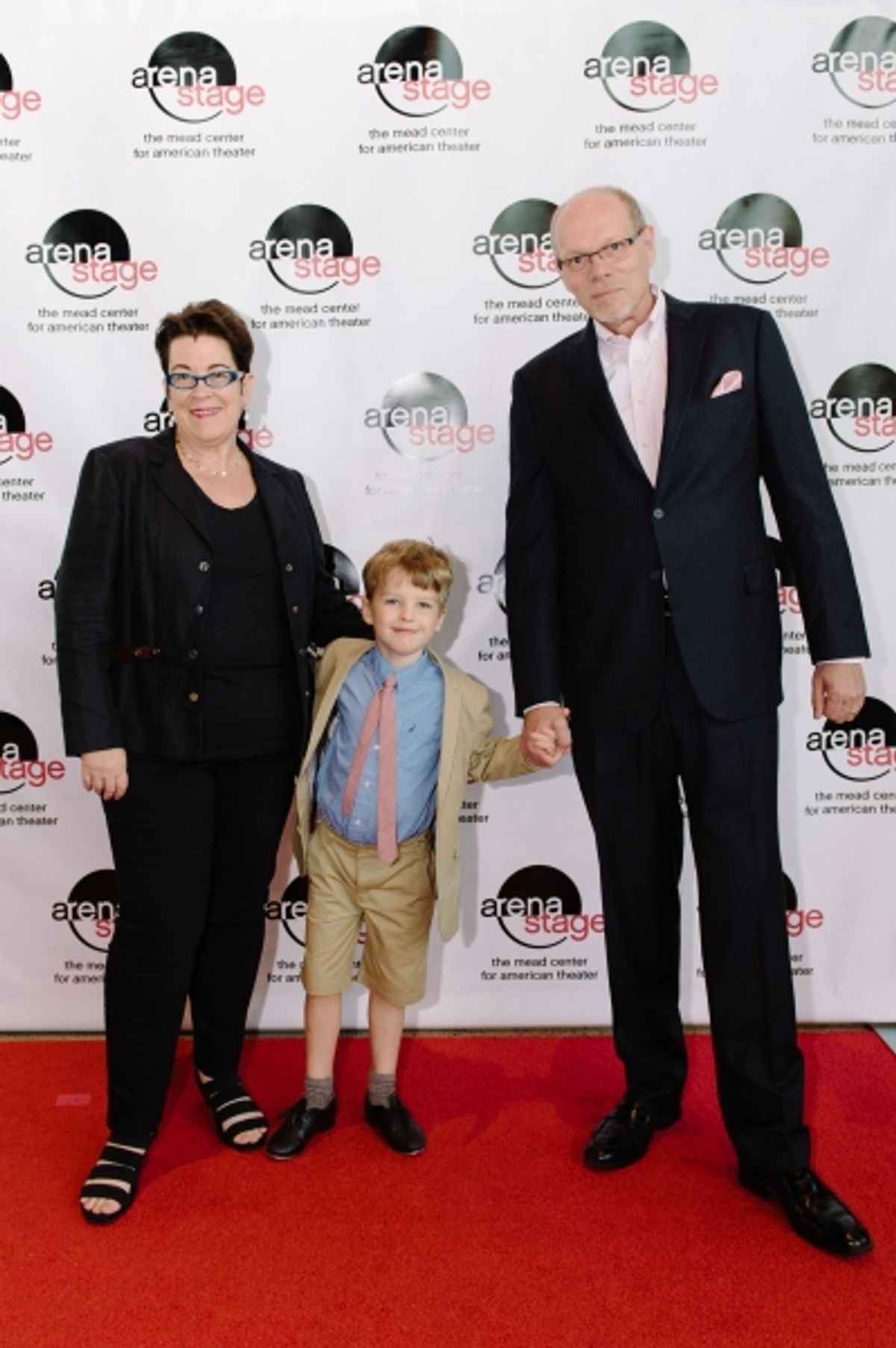 Molly Smith, Iain Armitage and Edgar Dobie at 