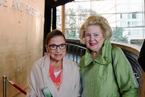 Justice Ruth Bader Ginsburg and Beth Newburger Schwartz @ BroadwayWorld Justice Ruth Bader Ginsburg and Beth Newburger Schwartz Photo