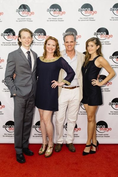 Mike Faist, Jennifer Laura Thompson, Michael Park and Laura Dreyfuss Photo