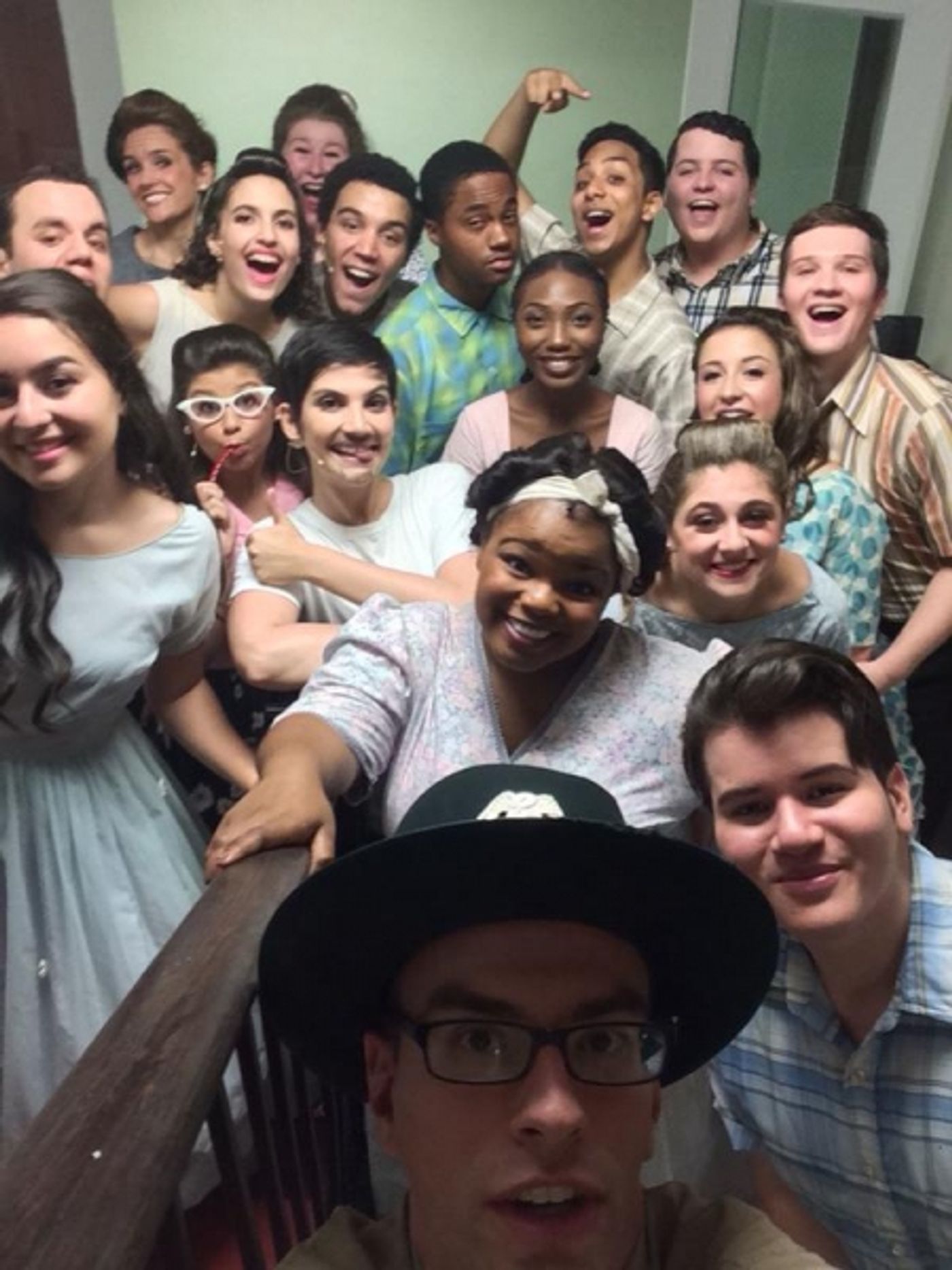 Photo Flash: Saturday Intermission Pics, 8/01- THE KING AND I, LES MIS, AN AMERICAN IN PARIS, and More  Image