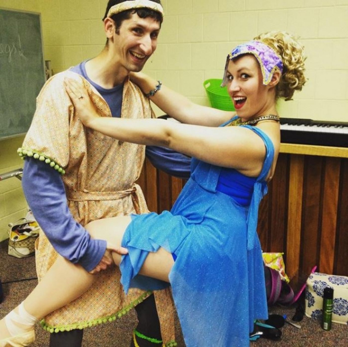 Photo Flash: Saturday Intermission Pics, 8/01 Part 2- FUN HOME Kids Watch DESCENDANTS, Plus ON THE TOWN, MOTOWN, and More! Photo Flash: Saturday Intermission Pics, 8/01 Part 2- FUN HOME Kids Watch DESCENDANTS, Plus ON THE TOWN, MOTOWN, and More! Image