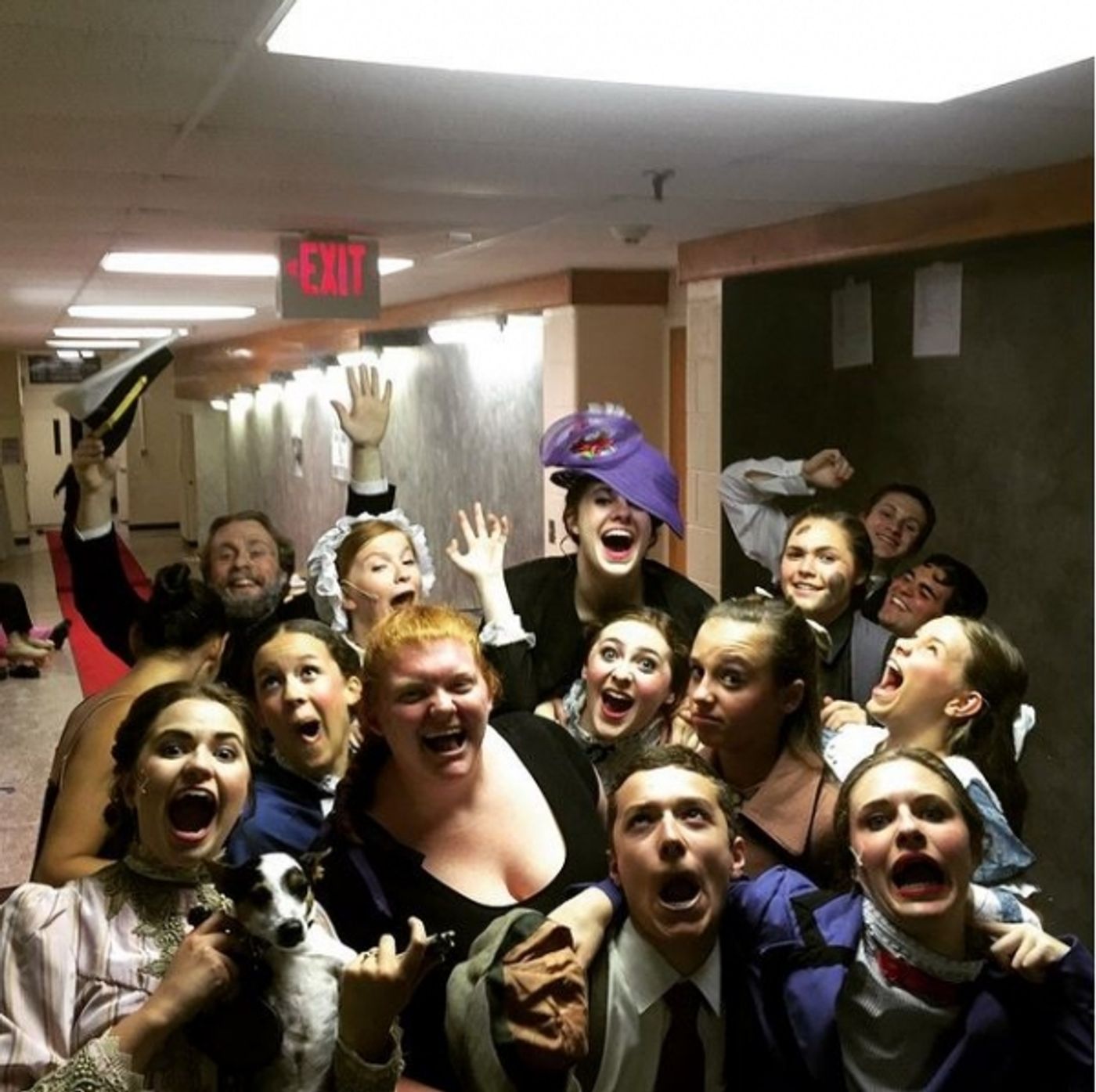 Photo Flash: Saturday Intermission Pics, 8/01 Part 2- FUN HOME Kids Watch DESCENDANTS, Plus ON THE TOWN, MOTOWN, and More! Photo Flash: Saturday Intermission Pics, 8/01 Part 2- FUN HOME Kids Watch DESCENDANTS, Plus ON THE TOWN, MOTOWN, and More! Image