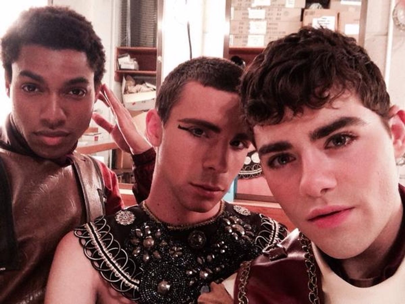 Photo Flash: Saturday Intermission Pics, 8/01 Part 2- FUN HOME Kids Watch DESCENDANTS, Plus ON THE TOWN, MOTOWN, and More! Photo Flash: Saturday Intermission Pics, 8/01 Part 2- FUN HOME Kids Watch DESCENDANTS, Plus ON THE TOWN, MOTOWN, and More! Image