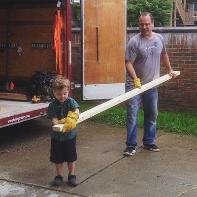 Dan Cooney and Son Gavin Photo