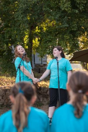 Nicole Mangi and Hannah Agnostou @ BroadwayWorld Nicole Mangi and Hannah Agnostou Photo