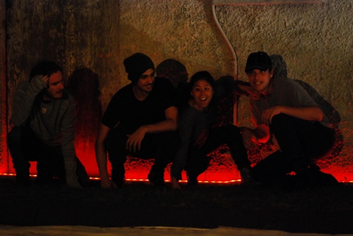 Will Shattuc, Pete Sheldon, Victoria Chen, and Thomas Shuman  at 