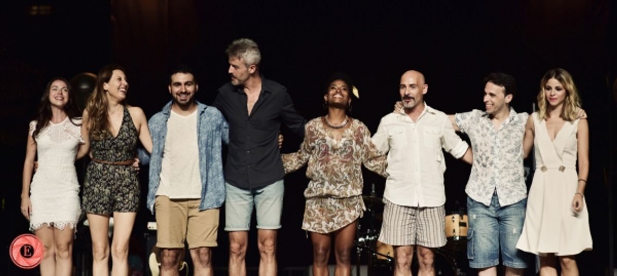 Lydia Fairen, Lucy Lummis, Felipe Forastiere, Paco Bastante, Mireia Mambo, Chema Perez, Abel Franco y Talia del Val at 