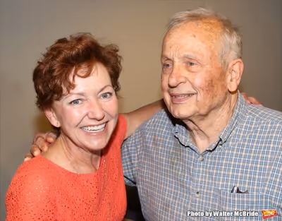 Julie White and A.R. Gurney Photo
