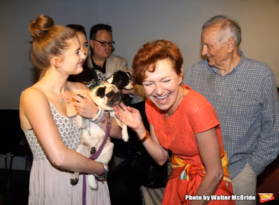 Julie White and A.R. Gurney Photo