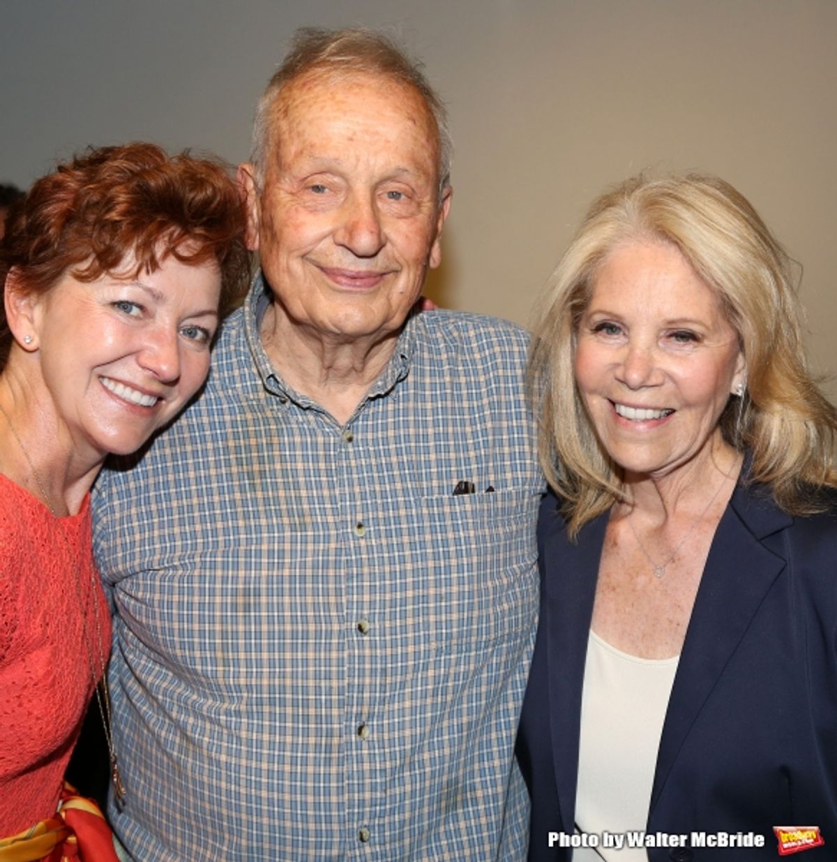 Julie White, A.R. Gurney and Daryl Roth at 