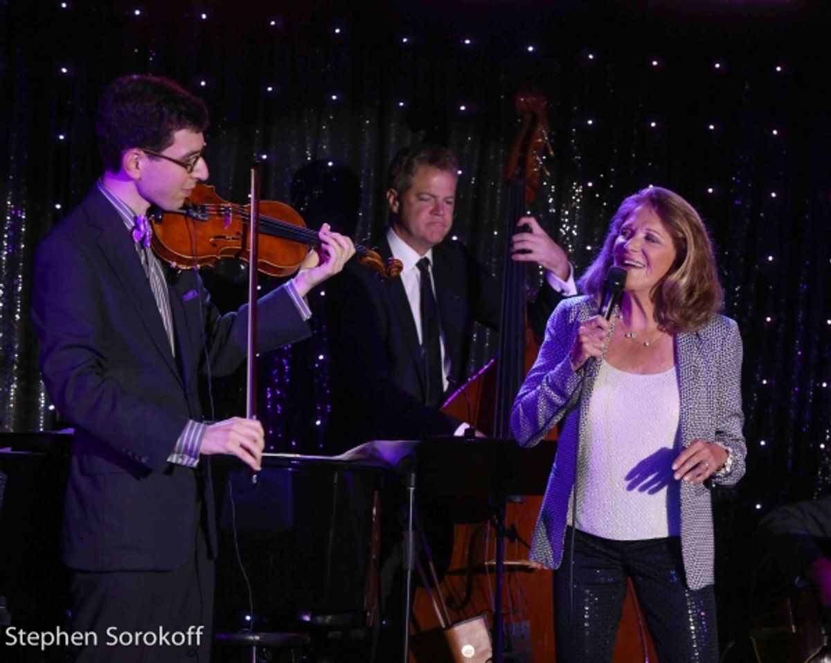 Aaron Weinstein, Steve Doyle, Linda Lavin at 